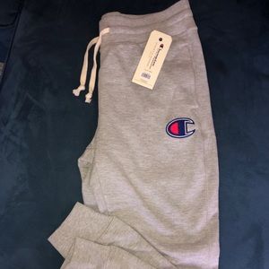 Champion athletic grey sweatpants